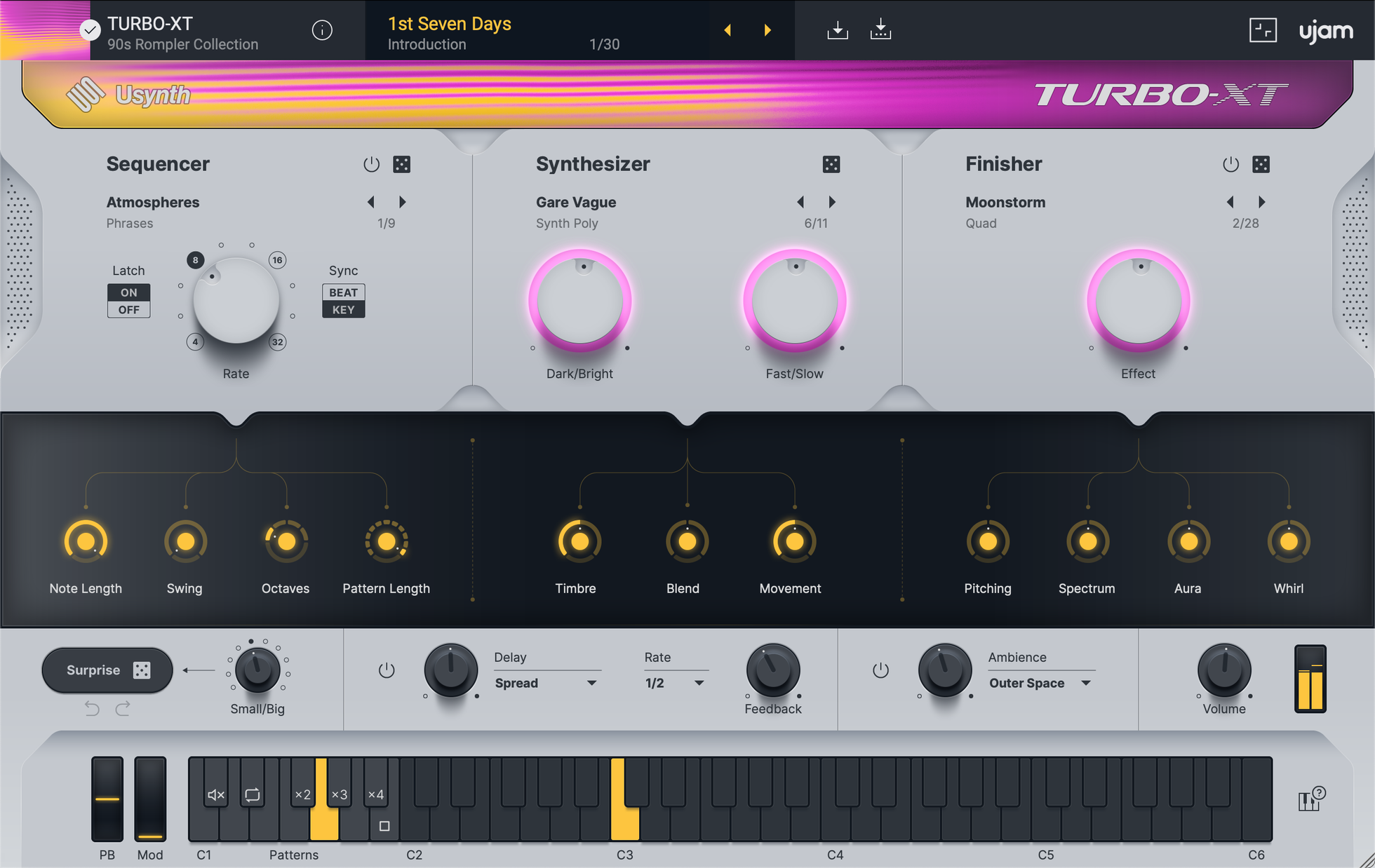 Usynth Turbo XT UI Design Final