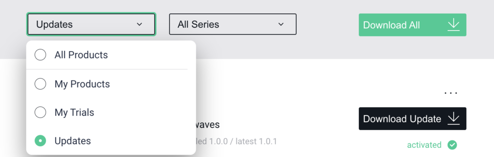 Update Dropdown App